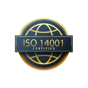 ISO 14001 certified company
